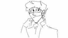 wilson with glasses???!?!?!?!?!?
