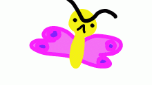 Angry Butterfly With a Unibrow