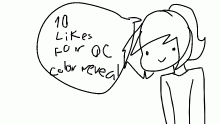 10 likes for OC color reveal