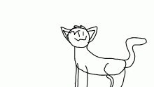 i drew a cat-