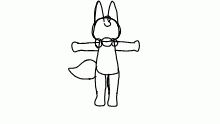 Eevee turning AND t-posing