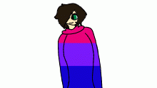 bi flag outfit redraw