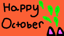 Happy October everyone!