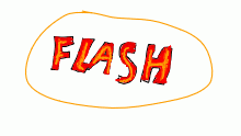 THe flash sign thingy