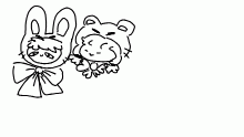 bunny and bear